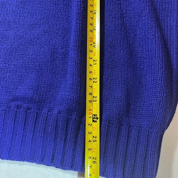 Ralph Lauren Blue Knit Sweater - Picture 5 of 7